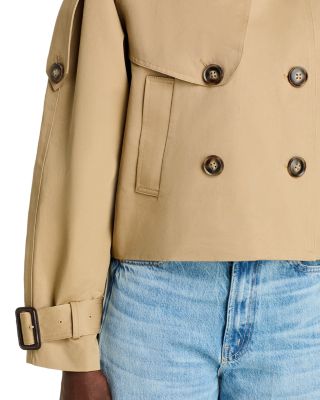 Crop Trench Coat - Exclusive