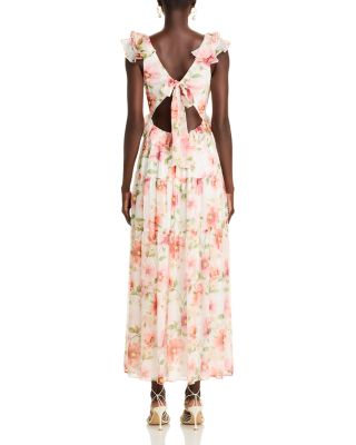  Ruffle Maxi Dress - Exclusive 