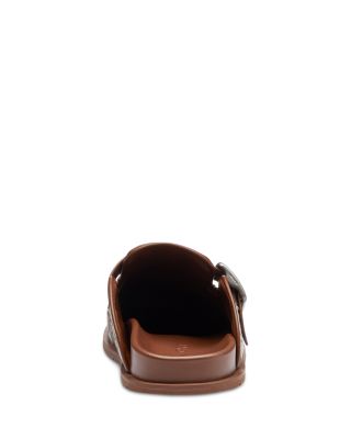 Men's Signature Jacquard Buckled Clogs