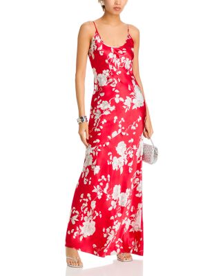 Charmaine Silk U Neck Gown