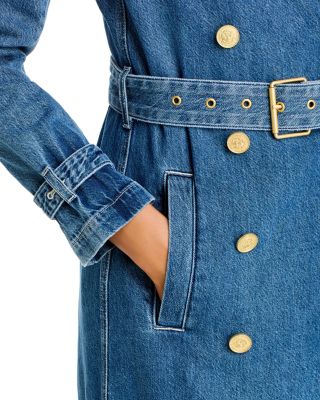Bradley Denim Trench Coat