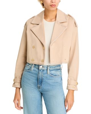 L'AGENCE - Kento Crop Trench Jacket