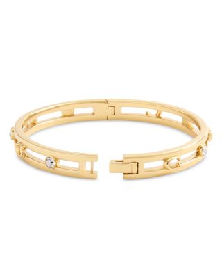 COACH - Signature C Open Bangle Bracelet