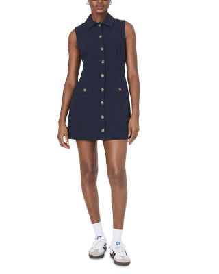 Azra Button Front Dress