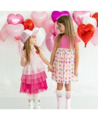 Girls' Pink Heart Valentine's Day Wand - Ages 3+ Years