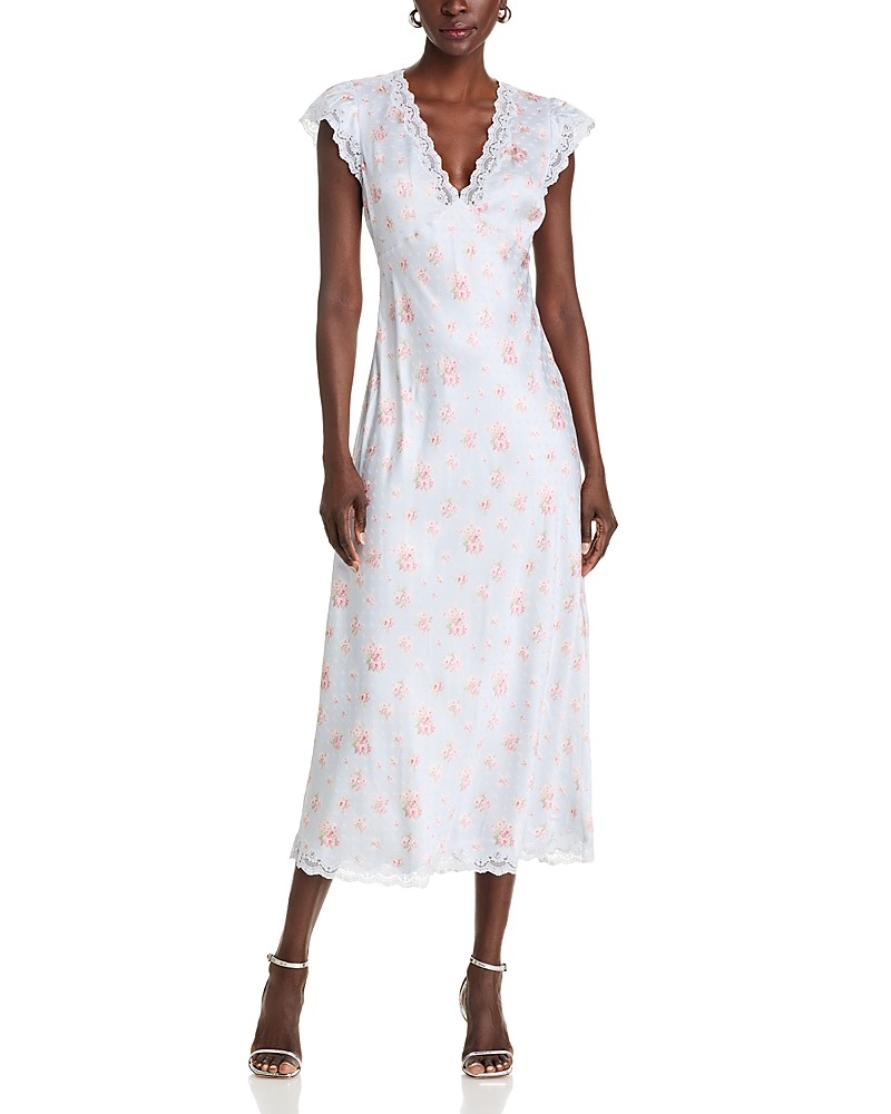 Loveshackfancy Theodore Dress In Skylight