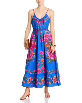 Summer Fruit Scarf Dress