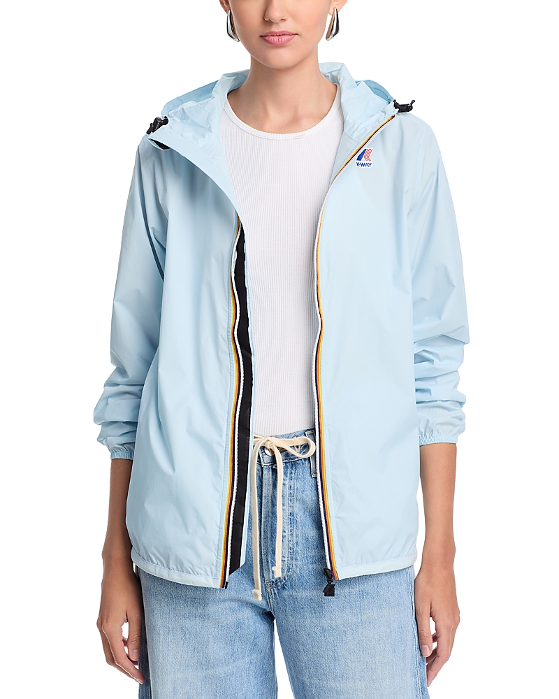 K-way Le Vrai 3.0 Claude Jacket Azure Lt Marine In Baby Blue