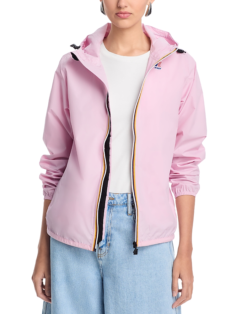 K-way Le Vrai 4.0 Claude Windbreaker In Pink Lavender