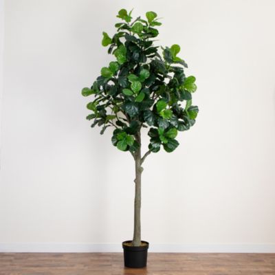 Artificial Fiddle Leaf Tree, 12'