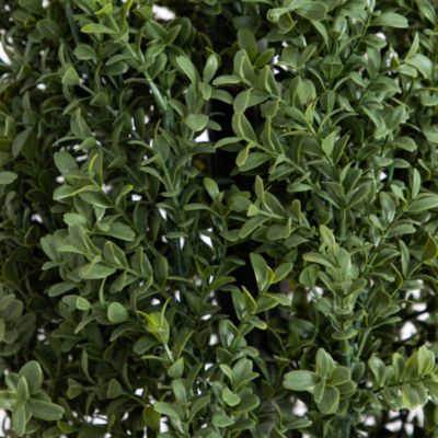 7&#39; UV Resistant Artificial Boxwood Topiary Tree (Indoor/Outdoor)