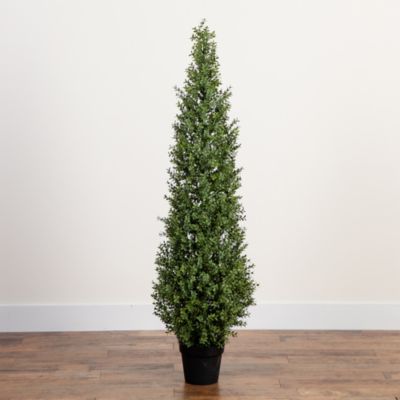 5' UV Resistant Artificial Boxwood Topiary Tree (Indoor/Outdoor)