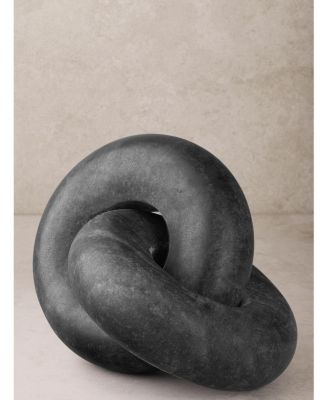  Munich Black Marble Knot Sculpture