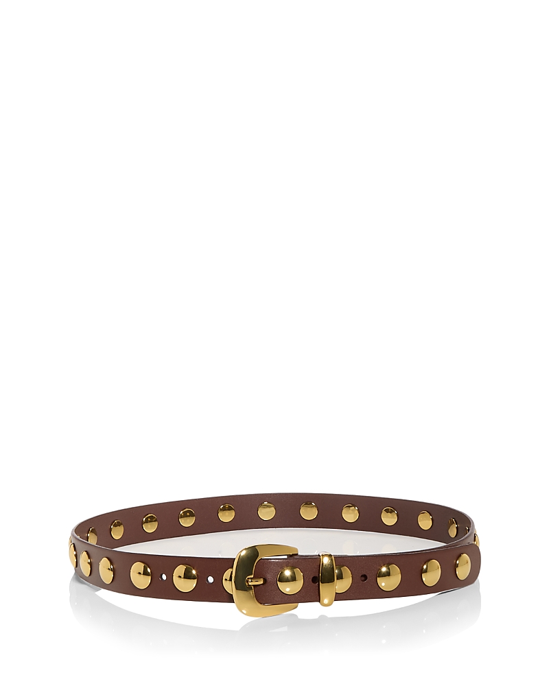 Madewell Women's Studded Dome Leather Belt