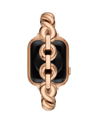 Rose Gold-Tone Stainless Steel Strap for Apple Watch&reg;, 38-45mm