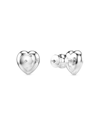 Ariana Grande Crystal Heart Halo Stud Earrings