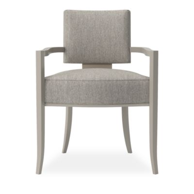 Reserved Seating Arm Chair - Warm Gray