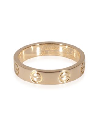 Pre-Owned Cartier Love 18k Yellow Gold Band