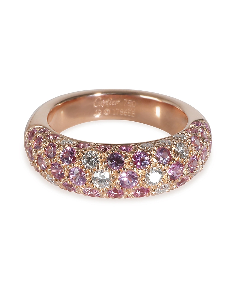 Pre-owned Pre-owned Cartier Cartier Etincelle 18k Rose Gold Fashion Ring