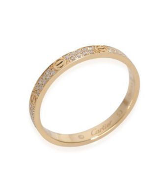 Love 18k Yellow Gold Band