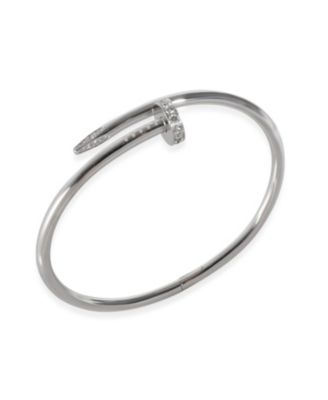 Juste Un Clou 18k White Gold Bracelet