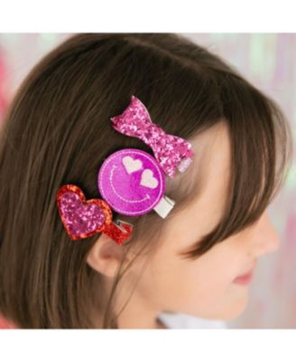Girls' Lover Babe Valentine's Day Clip Set - Little and Big Kid