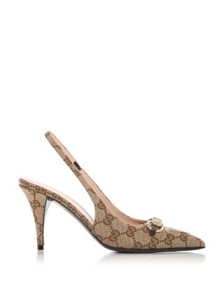 Women's Horsebit Slingback Pumps 