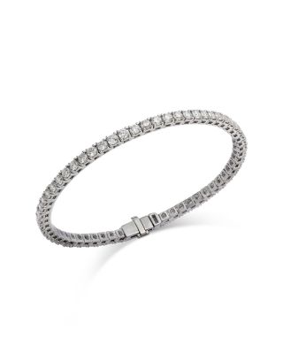 Certified Lab Grown Diamond Tennis Bracelet in 18K White Gold, 5.0 ct. t.w.