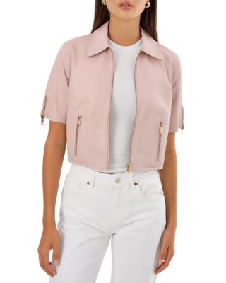 Sevana Reversible Leather Jacket