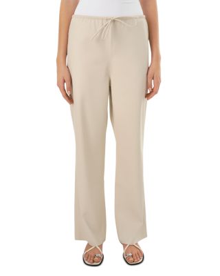 Faith Faux Leather Wide Leg High Waisted Pants
