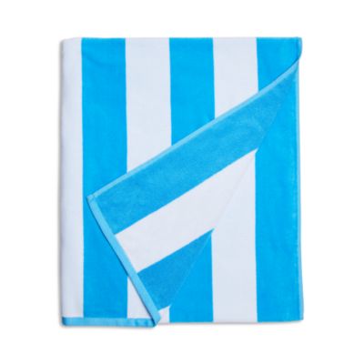Striped Woven Beach Towel - Exclusive