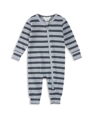 FIRSTS by petit lem - Boys' Striped Sleeper Coverall - Baby