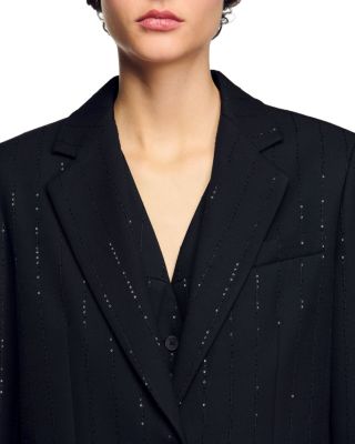 Sequin Suit Jacket