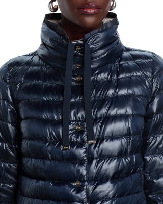 Reversible Packable Puffer Coat