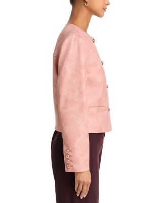 Lyles Faux Leather Jacket