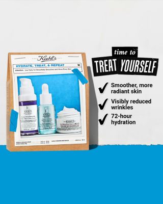 Kiehl&#39;s Since 1851 Hydrate, Treat, &amp; Repeat Skincare Gift Set ($140 value)