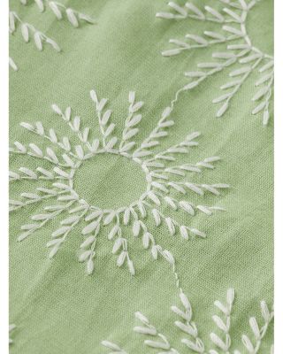 Embroidered 7.87&amp;quot; Bermuda Shorts