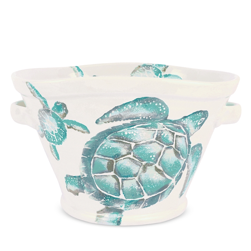 Vietri Tartaruga Celebration Ice Bucket In Multi