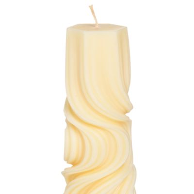 Kange Spiral Column Swirl Candle