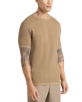 Mini Waffle Knit Crew