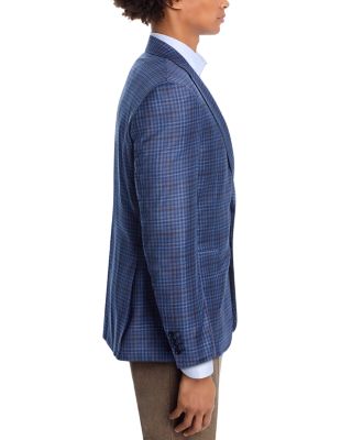 Siena Check Windowpane Regular Fit Sport Coat