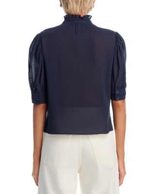 The Ruffle Collar Top