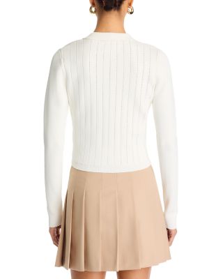 Patty Collared Cardigan Sweater 