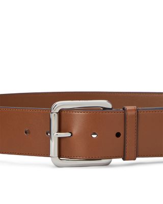 Vachetta Leather Wide Belt