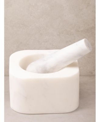 Noble Marble Mortar and Pestle