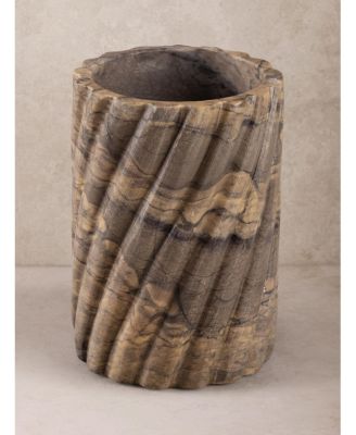  Taraz White Marble Wine Cooler