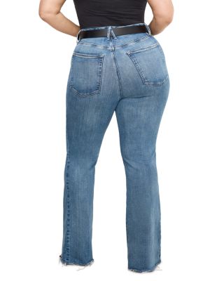 Soft Tech Good Classic High Rise Bootcut Jeans in Indigo 863