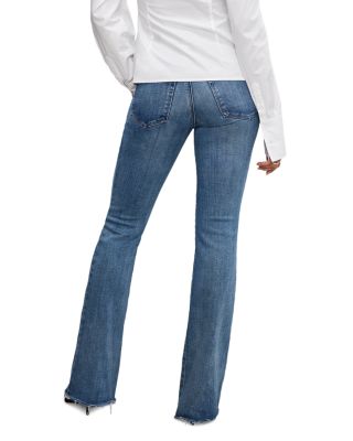 Soft Tech Good Classic High Rise Bootcut Jeans in Indigo 863