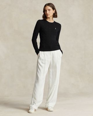 Cotton Cable Knit Sweater