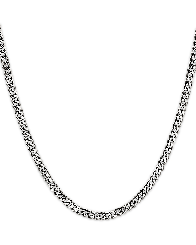 John Hardy Sterling Silver 3.9mm Curb Chain Necklace, 24